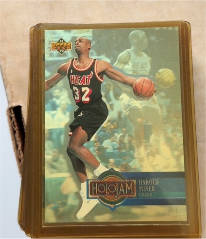 1993 Upper Deck Holojams #H14 Harold Miner — front