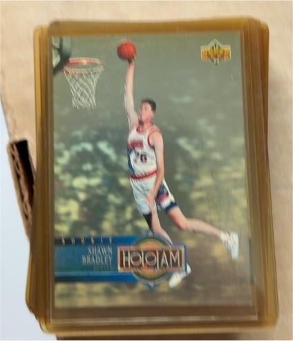 1993-94 Upper Deck Holojams #H29 Shawn Bradley — front