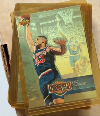 1994 Upper Deck Holojam #H5 Brad Daugherty — front