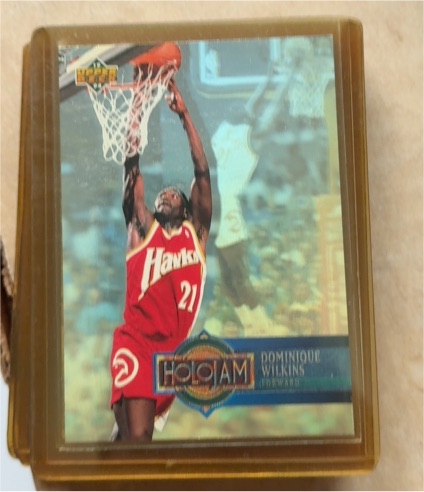 1993-94 Upper Deck Holojam #H1 Dominique Wilkins — front