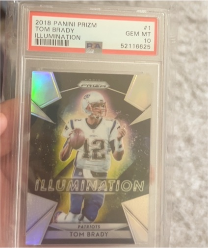 2018 Panini Prizm #1 Tom Brady Illumination — front