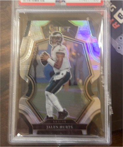 2022 Panini Select Football #179 Jalen Hurts Premier Level — front