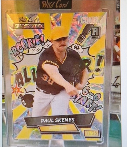 2024 Wild Card Alumination Comix #11/25 Paul Skenes — front