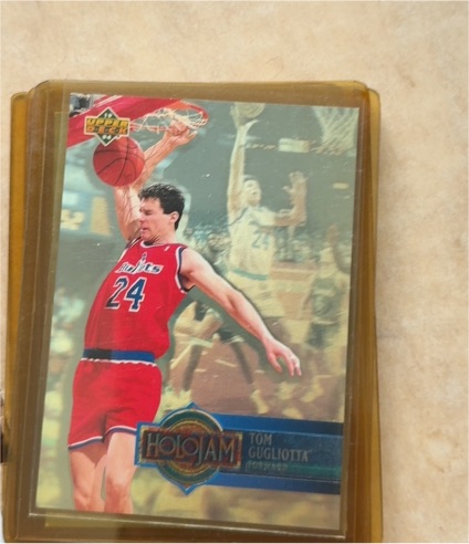 1993-94 Upper Deck Holojams #H27 Tom Gugliotta — front
