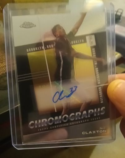 2024-25 Topps Chrome #C-NC Nic Claxton — front