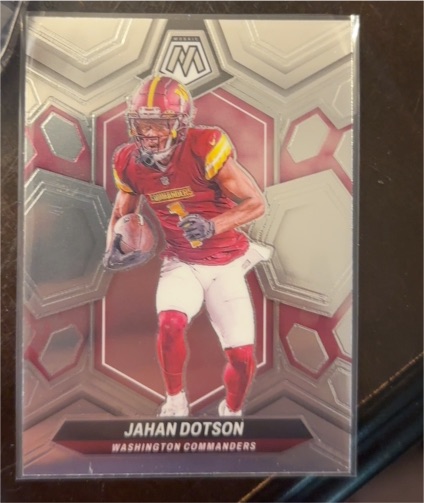 2024 Panini Mosaic #221 Jahan Dotson Washington Commanders — front