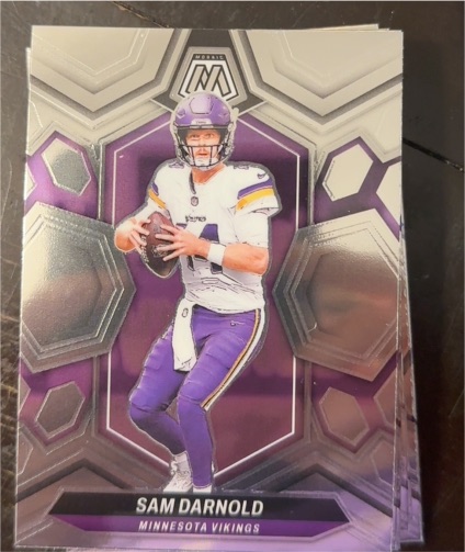 2024 Panini Mosaic #141 Sam Darnold — front