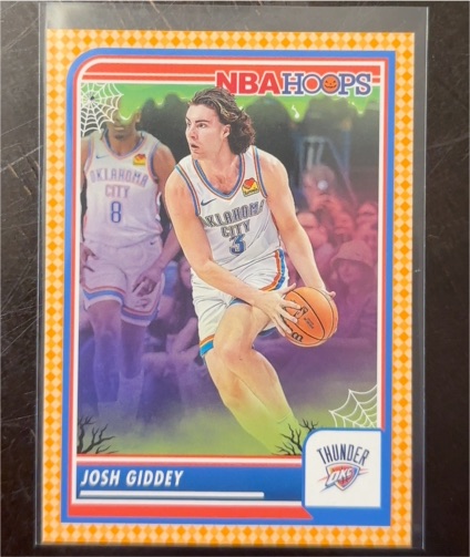2023-24 Panini Haunted Hoops #70 Josh Giddey — front