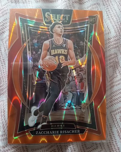 2024-25 Panini Select #86 Zaccharie Risacher — front