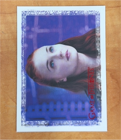 2023 Game of Thrones Art & Images Red Parallel Base ART81 Ygritte — front