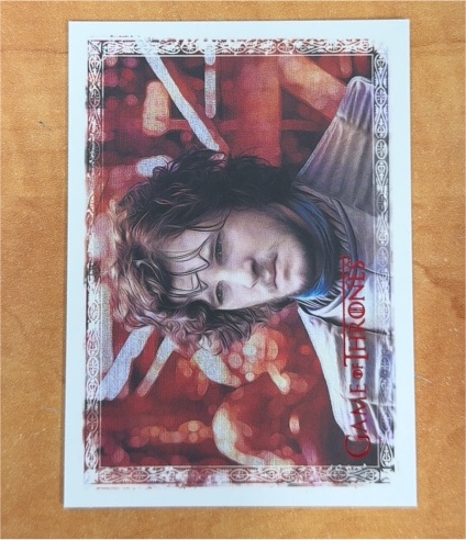2023 Rittenhouse Game of Thrones Art & Images Red Parallel Base #ART61 Catelyn Stark — front