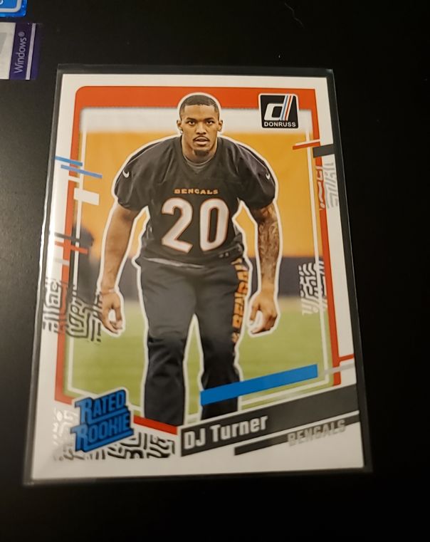 2023 Donruss #319 DJ Turner — front