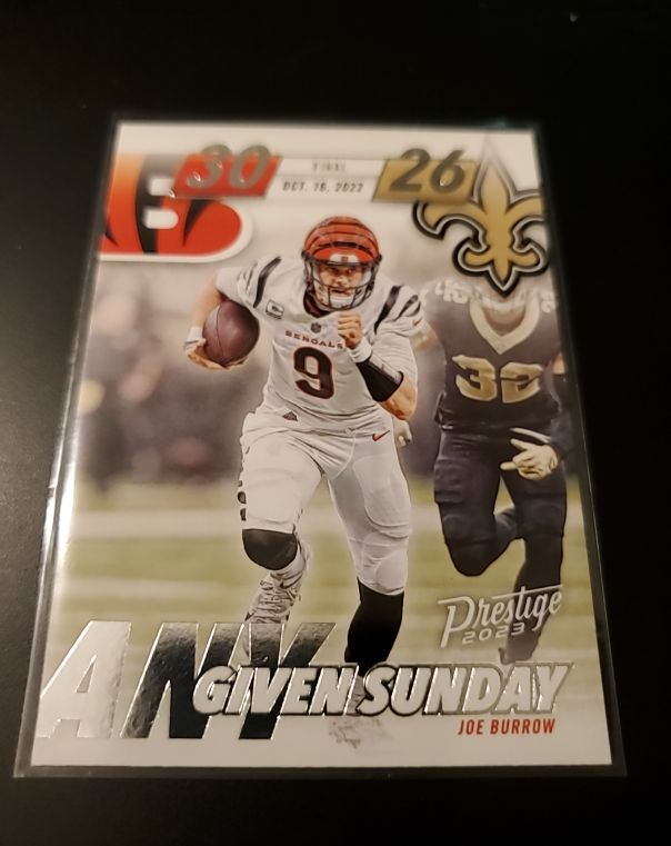 2023 Panini Prestige Any Given Sunday #AGS-6 Joe Burrow — front
