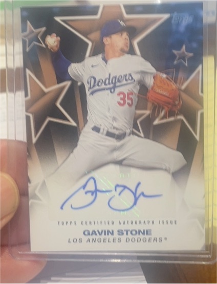 2025 Topps Series 1 Baseball Stars Autographs #BSA-GS Gavin Stone — front