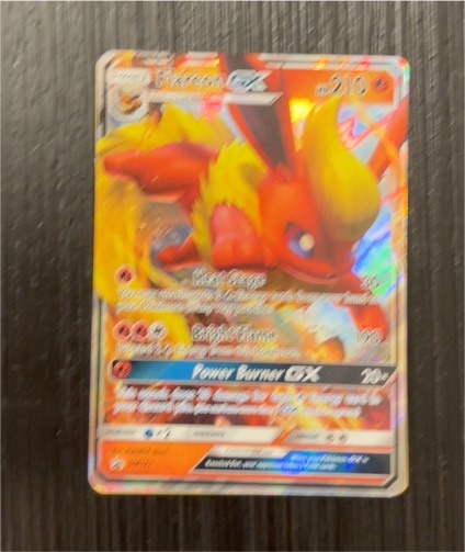 Pokemon Sun & Moon Promo #SM171 Flareon GX — front
