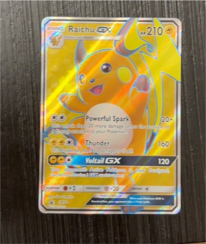 2017 Pokémon TCG #SM90 Raichu GX — front