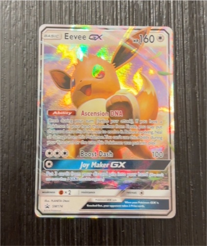 2016 Pokémon SM175 Eevee GX — front