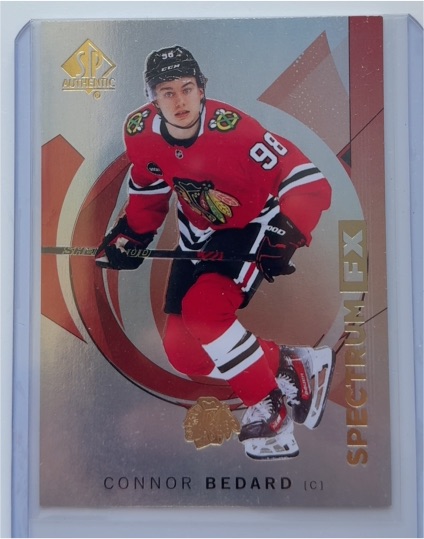 2024-25 Upper Deck SP Authentic Spectrum FX #S-7 Connor Bedard — front