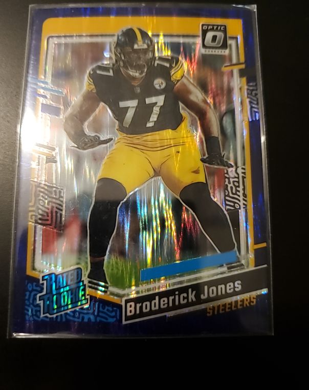 2023 Donruss Optic #285 Broderick Jones — front