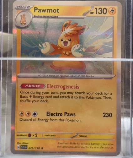 2023 Pokémon Scarlet & Violet #076 Pawmot — front