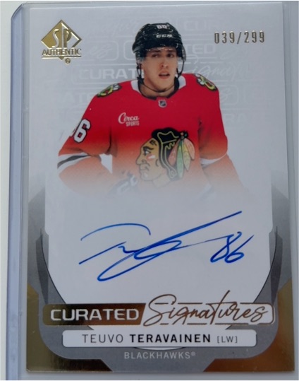 2024-25 SP Authentic #039 Teuvo Teravainen — front
