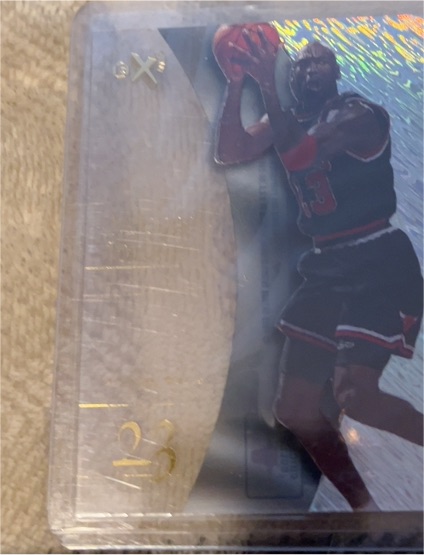 1997-98 Skybox E-X 2001 #9 Michael Jordan — front