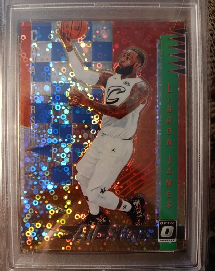 2018-19 Panini Donruss Optic All-Stars #1 LeBron James — front