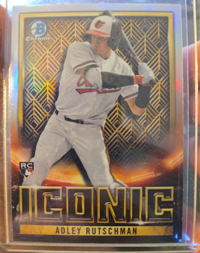 2023 Bowman Chrome #BI-21 Adley Rutschman Iconic Rookie — front
