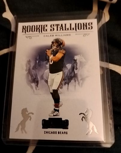 2024 Panini Contenders Rookie Stallions #1 Caleb Williams — front