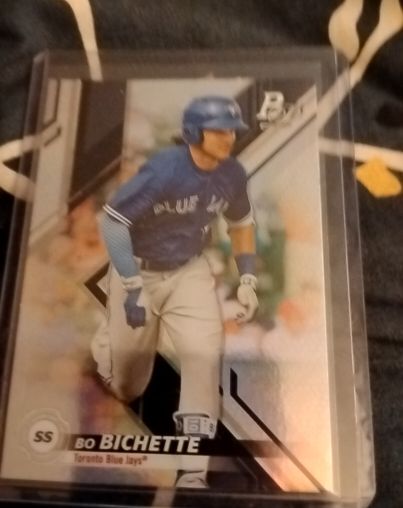 2019 Bowman Platinum Top Prospects #TOP-82 Bo Bichette — front