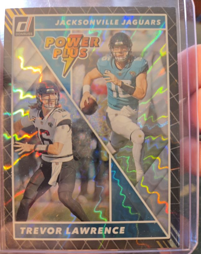 2022 Donruss Power Plus #PP-8 Trevor Lawrence — front