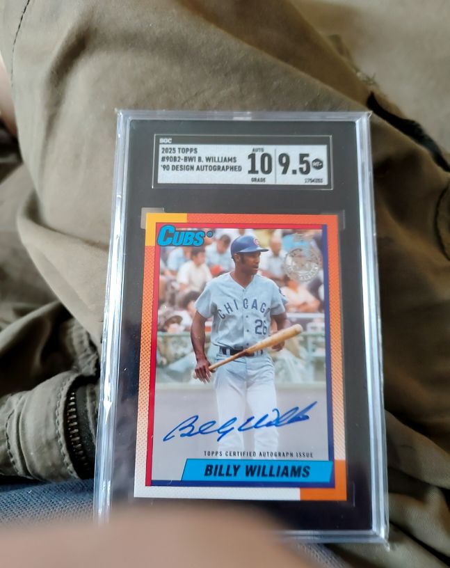 2025 Topps #90B2-BWI Billy Williams — front