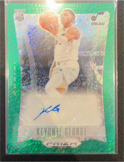 2023-24 Panini Prizm Deca #RC Keyonte George — front