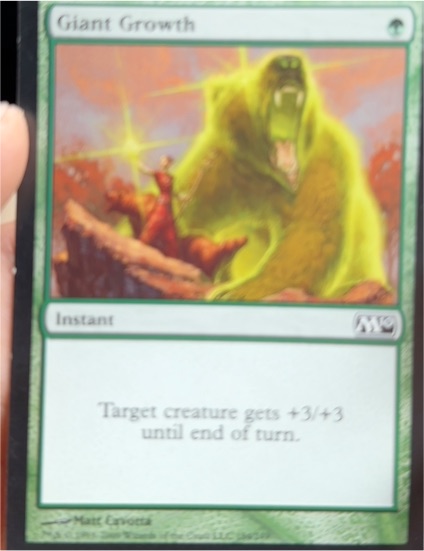 2010 Magic 2010 #178 Giant Growth — front