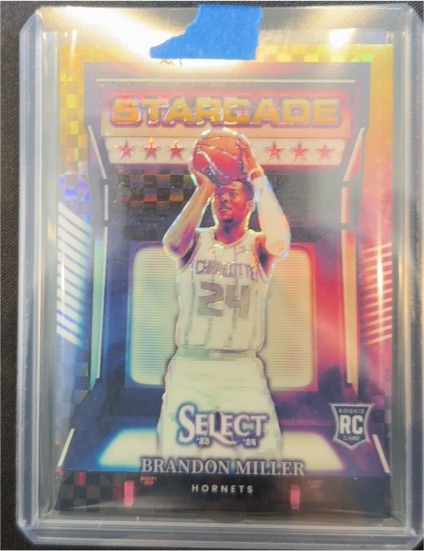2023-24 Panini Select #24 Brandon Miller — front