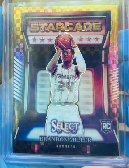 2023-24 Panini Select Starcade #Starcade Brandon Miller — front