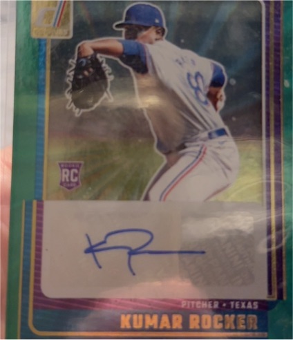2025 Donruss Signature Series #Kumar Rocker — front