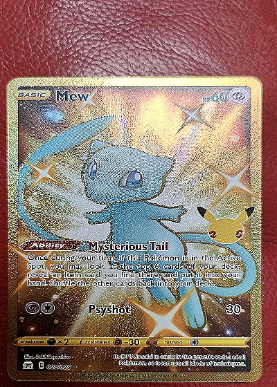 2021 Pokémon Celebrations #025 Mew — front