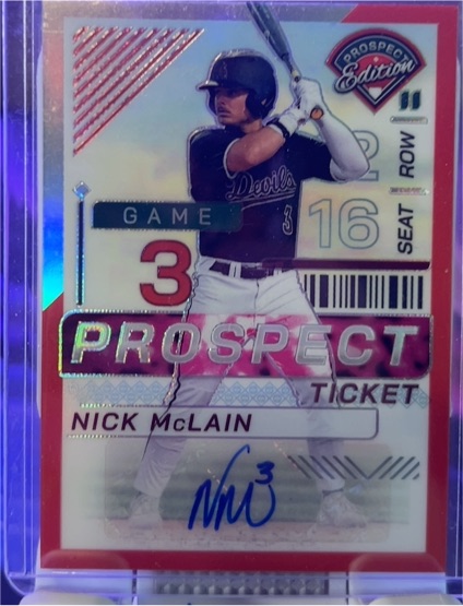 2024 Panini Prospect Edition #45 Nick McLain — front