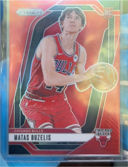 2024-25 Panini Prizm #252 Matas Buzelis — front