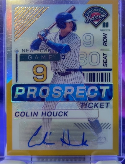 2024 Panini Prospect Edition #114 Colin Houck — front