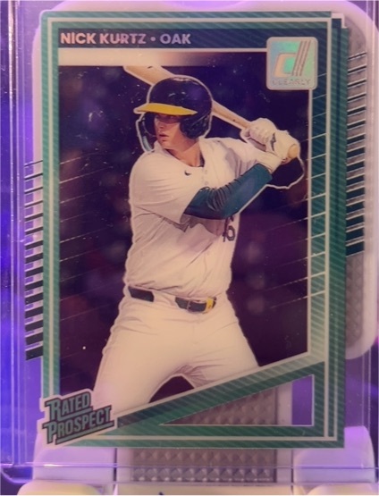 2025 Donruss #154 Nick Kurtz — front