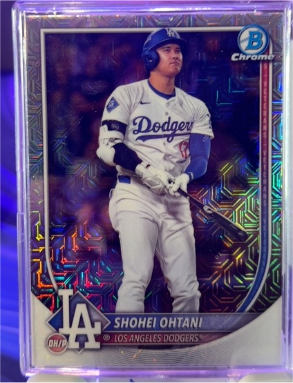 2025 Bowman Chrome #17 Shohei Ohtani — front