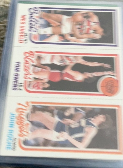 1980-81 Topps #78-195-251 Wes Unseld / Tom Owens / John Roche — front