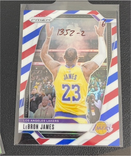 2024-25 Panini Prizm #130 LeBron James — front