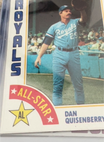 1984 Topps #407 Dan Quisenberry — front