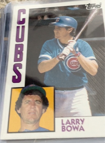 1984 Topps #757 Larry Bowa — front
