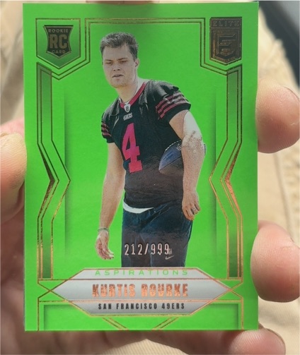 2025 Panini Donruss Elite #172 Kurtis Rourke — front