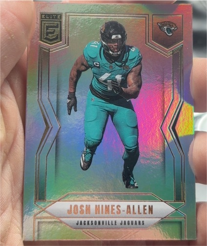2025 Panini Donruss Elite #64 Josh Hines-Allen — front