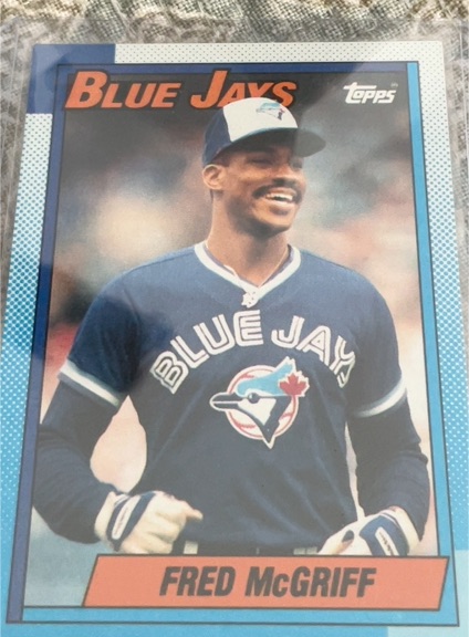 1990 Topps #295 Fred McGriff — front